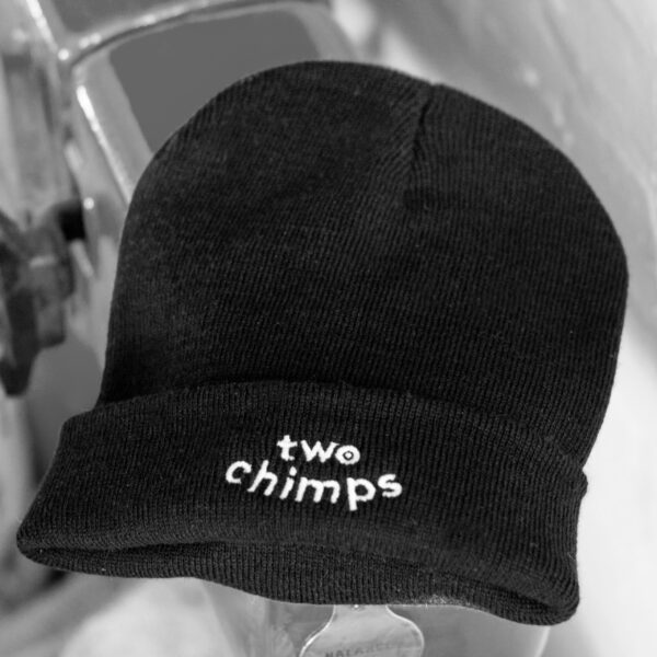 beanie hat on scales