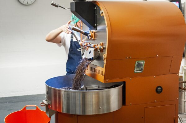 Coffee Roaster using the Diedrich Roasting coffee machine