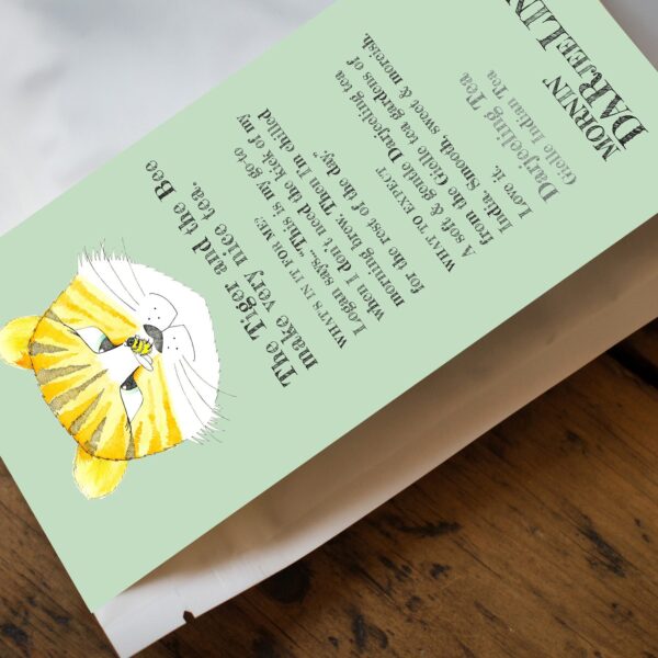 close up of loose leaf tea