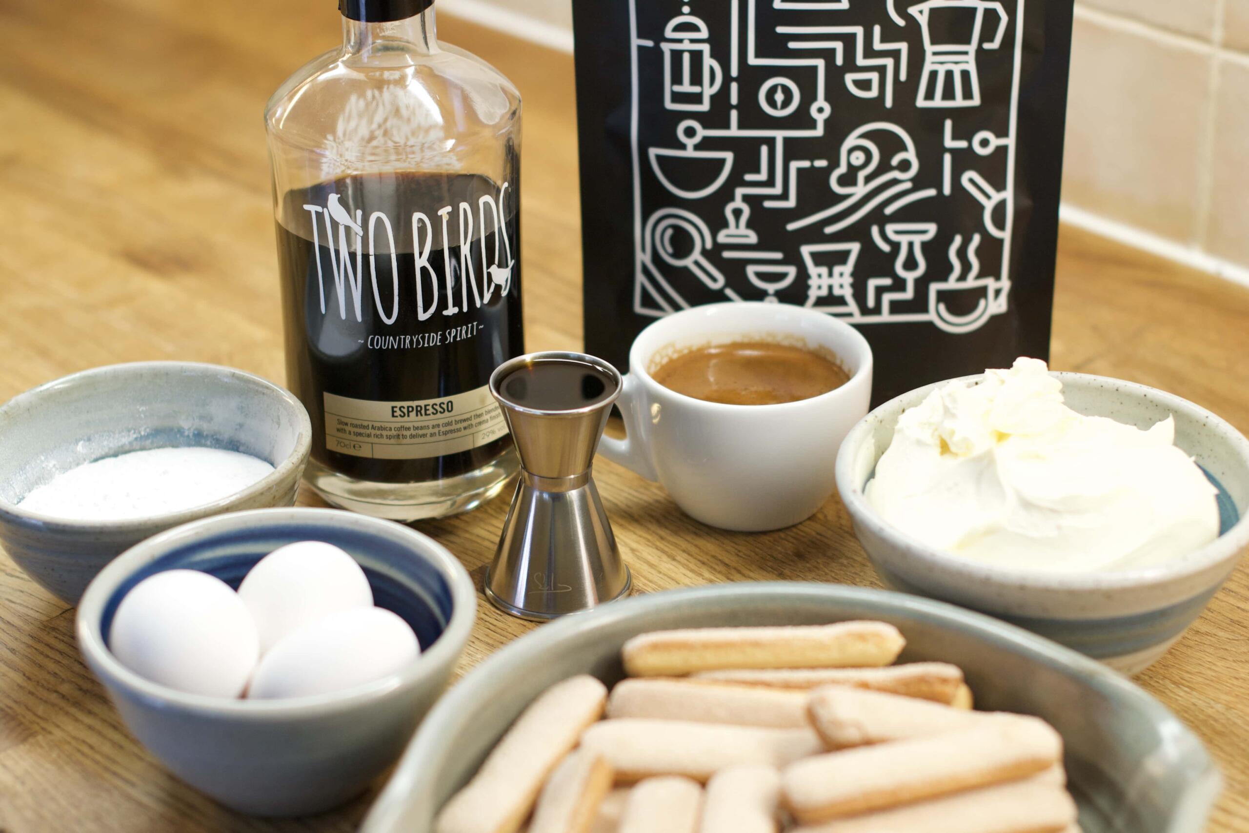 Tiramisu ingredients