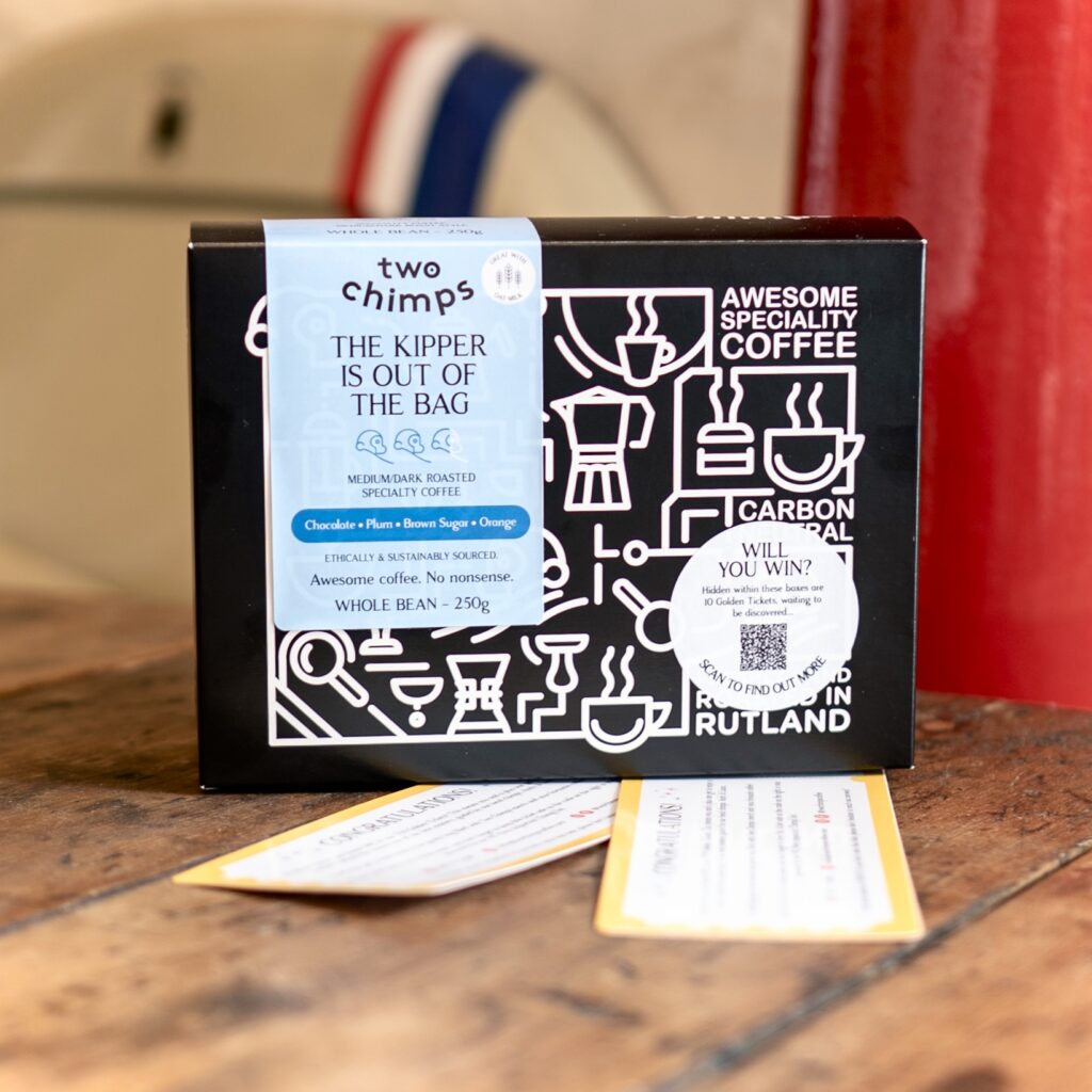 Retail box with golden ticket