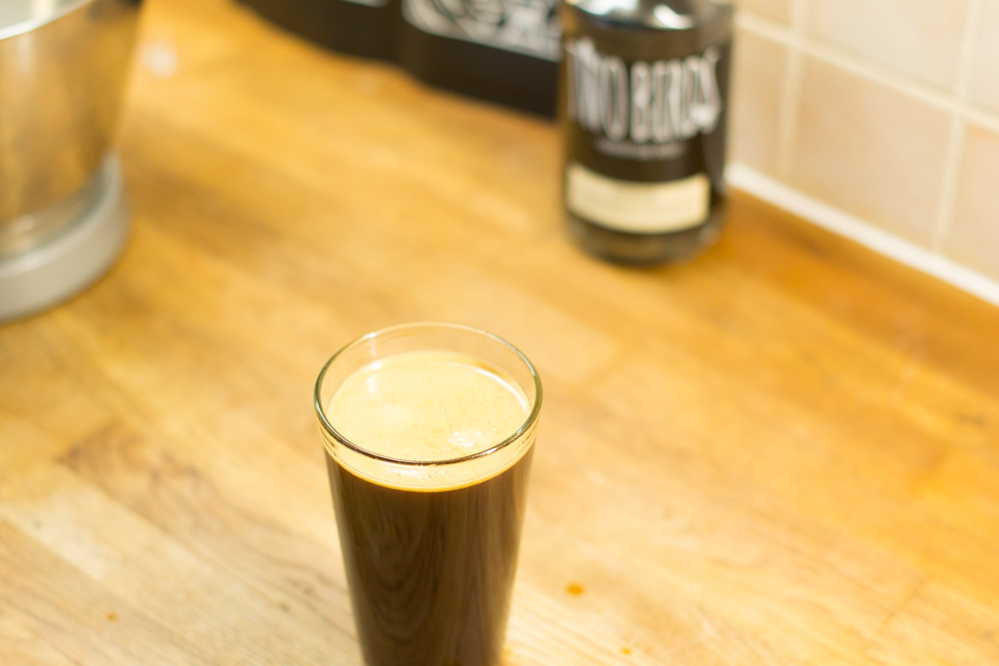 Espresso Martini cocktail in glass