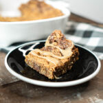 Espresso caramel oat bars