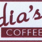 logo for lydia's coffee shop