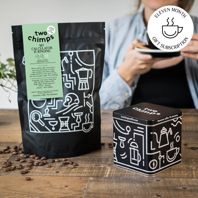 Two Chimps Eleven Month Gift Subscription