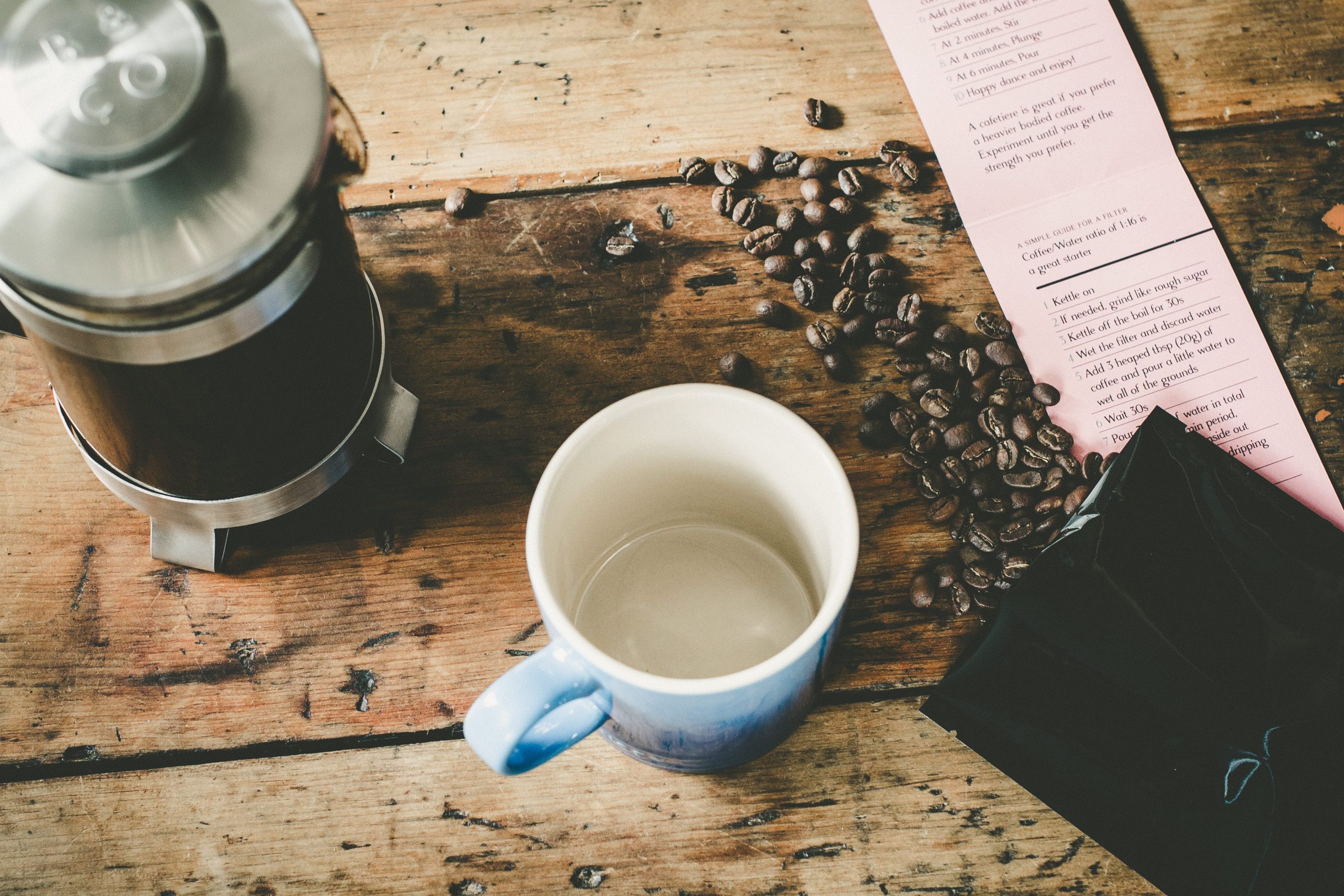 Filling portafilter with ground coffee