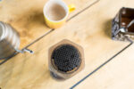 Looking down on an aeropress