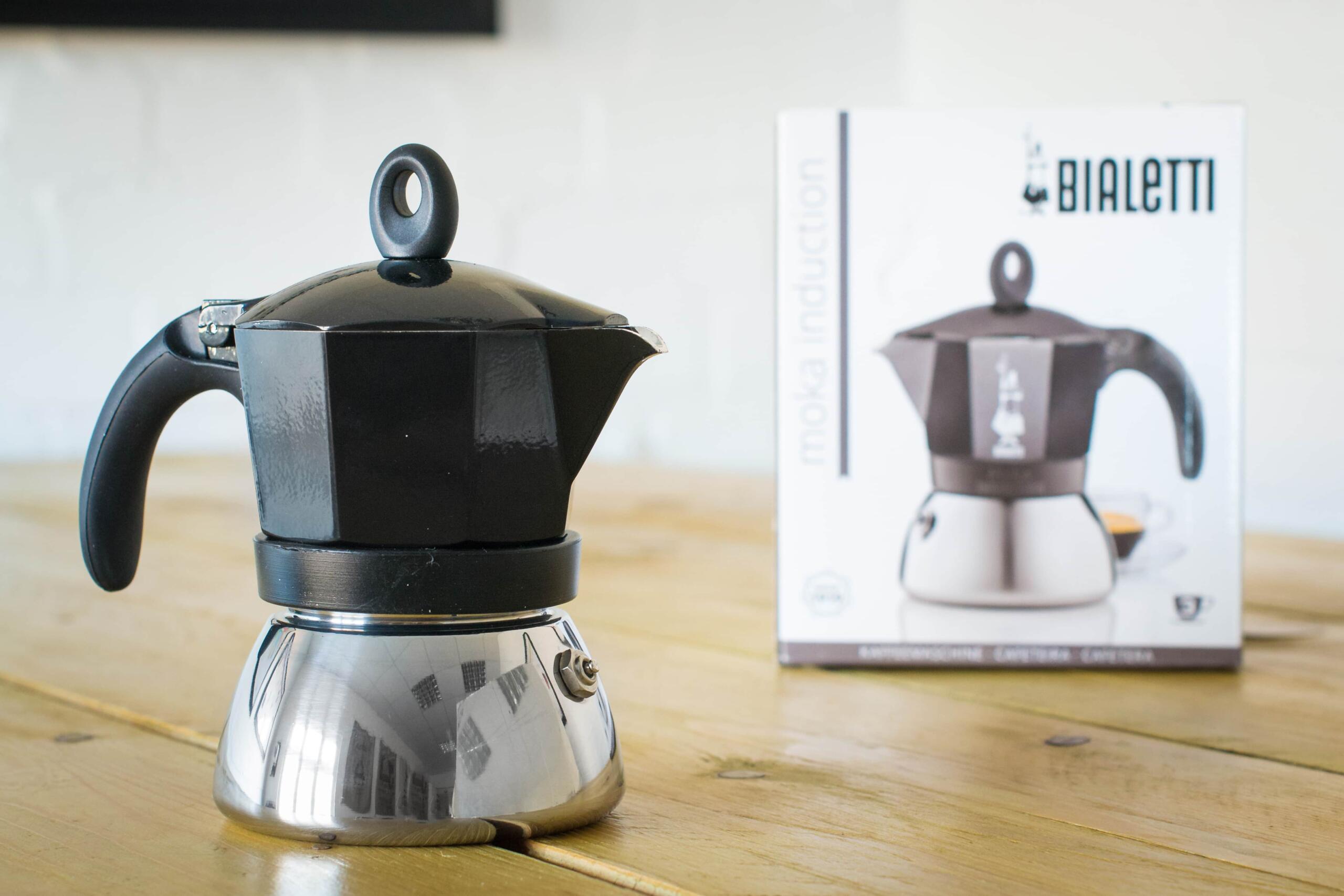 Espresso machine in coffee roastery 