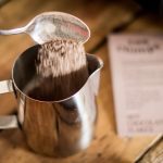 Hot Chocolate Flakes added to milk