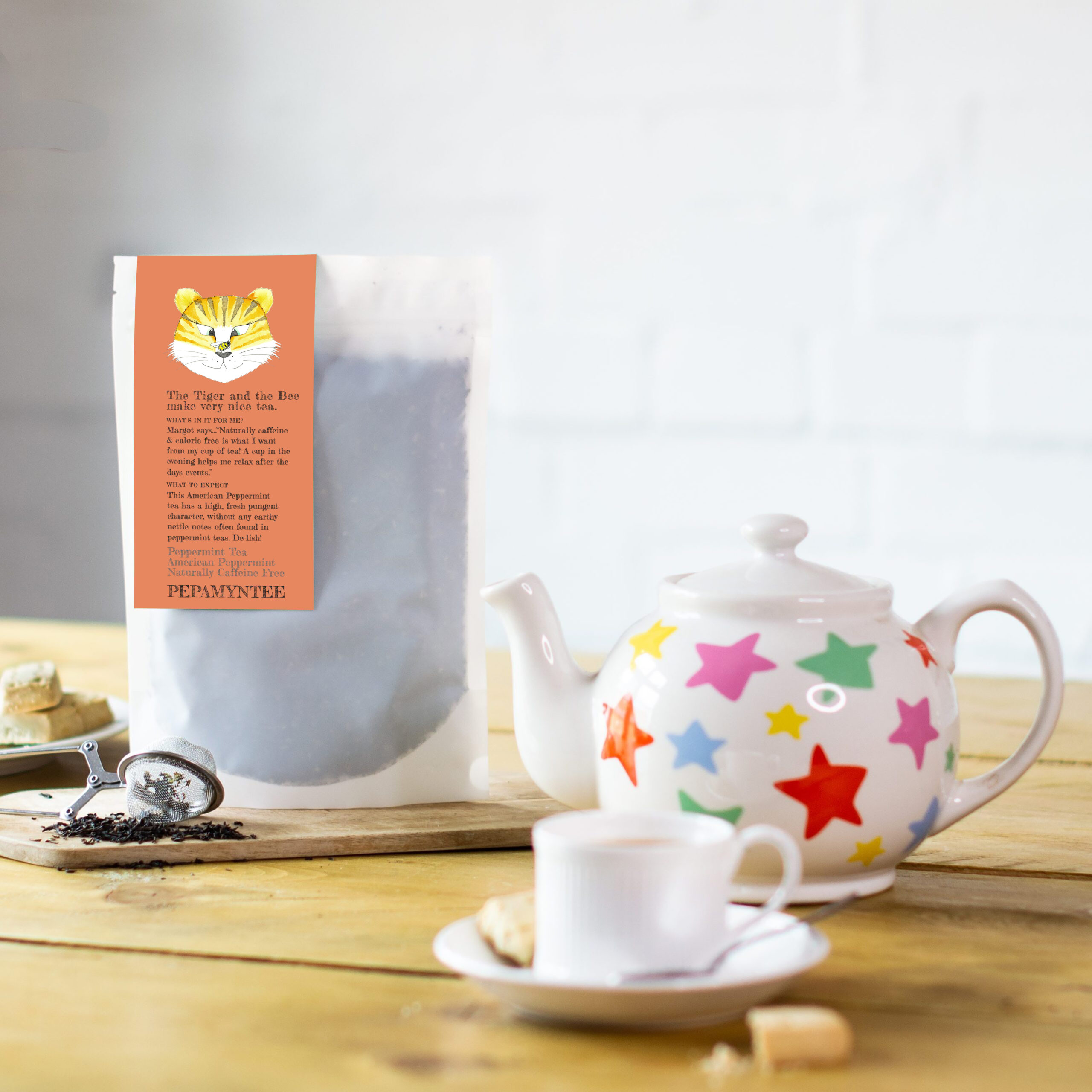 Peppermint Tea and Teapot