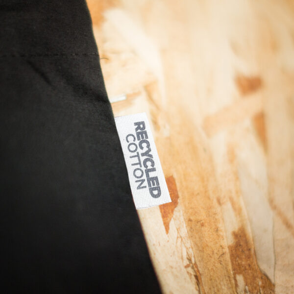 two chimps recycled cotton tote bag