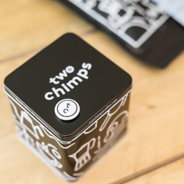 coffee tin and magnet