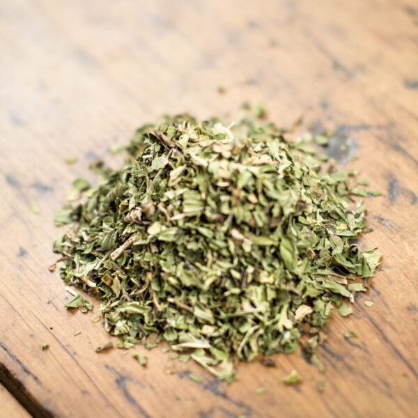 close up of loose leaf tea