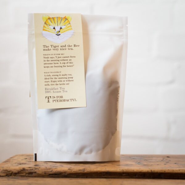 bag of breakfast loose leaf tea