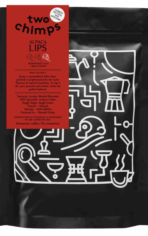 Bag of Alpaca Lips coffee