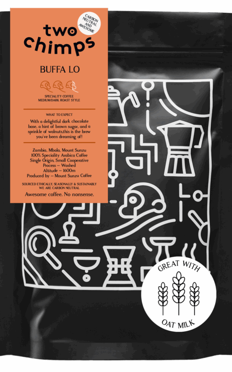 Bag of Buffa Lo coffee