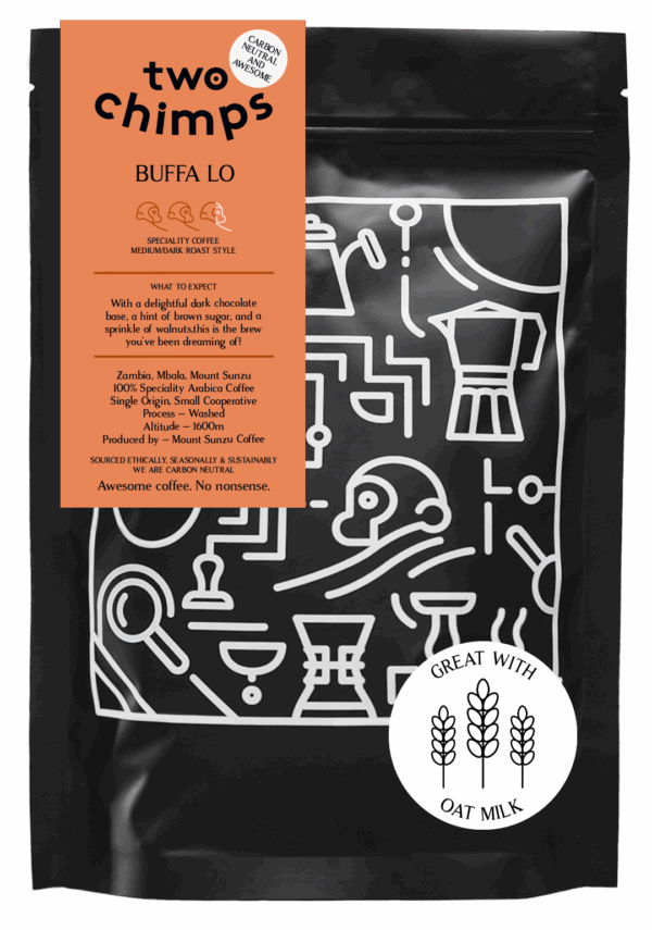 Bag of Buffa Lo coffee