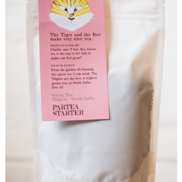 png of loose leaf green tea available for subscription - two chimps coffee