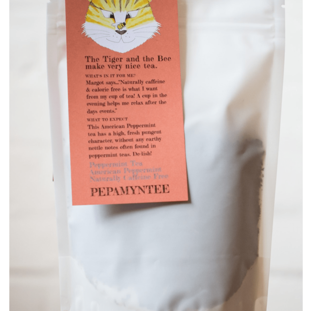 png of loose leaf peppermint tea available for subscription - two chimps coffee