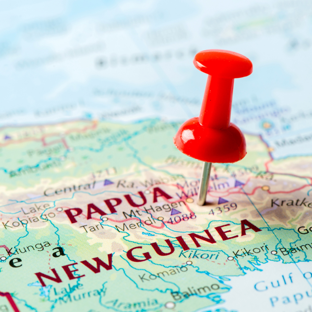 Papua New Guinea Map