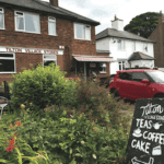 Tilton village stores exterior