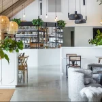 Inside The View restaurant at Rutland Nursery